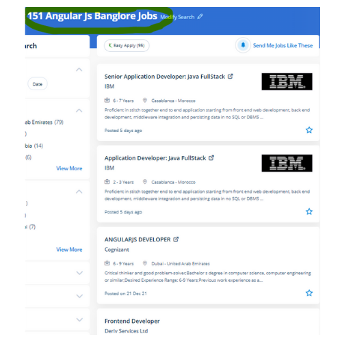 Angular JS internship jobs in Ahmedabad