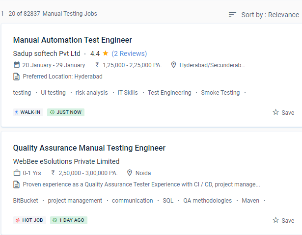 Software Testing (Manual) internship jobs in Trivandrum