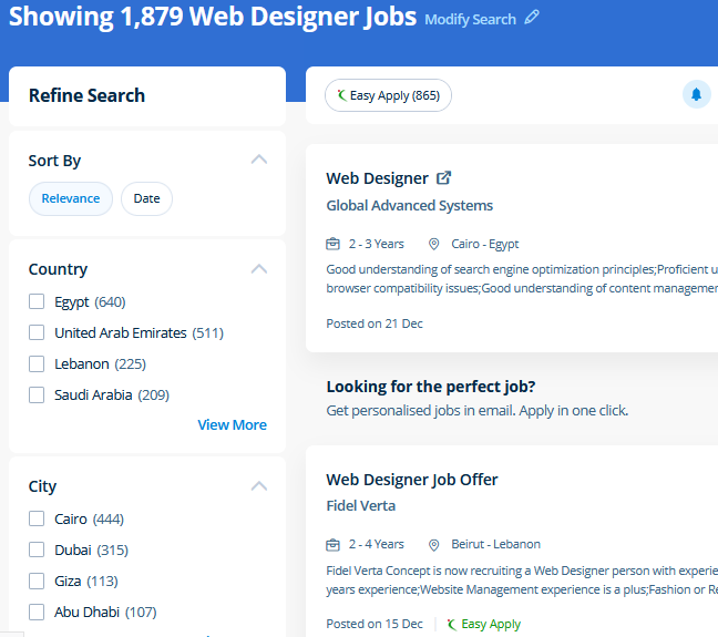 Web Design internship jobs in Coimbatore